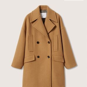 Mango Oversized Wool Coat